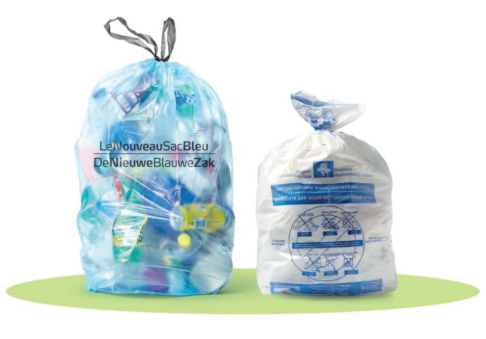 het is nutteloos Uitsteken Discriminatie Nieuw afval aanvaard in de blauwe zak - Woluwe Saint Pierre