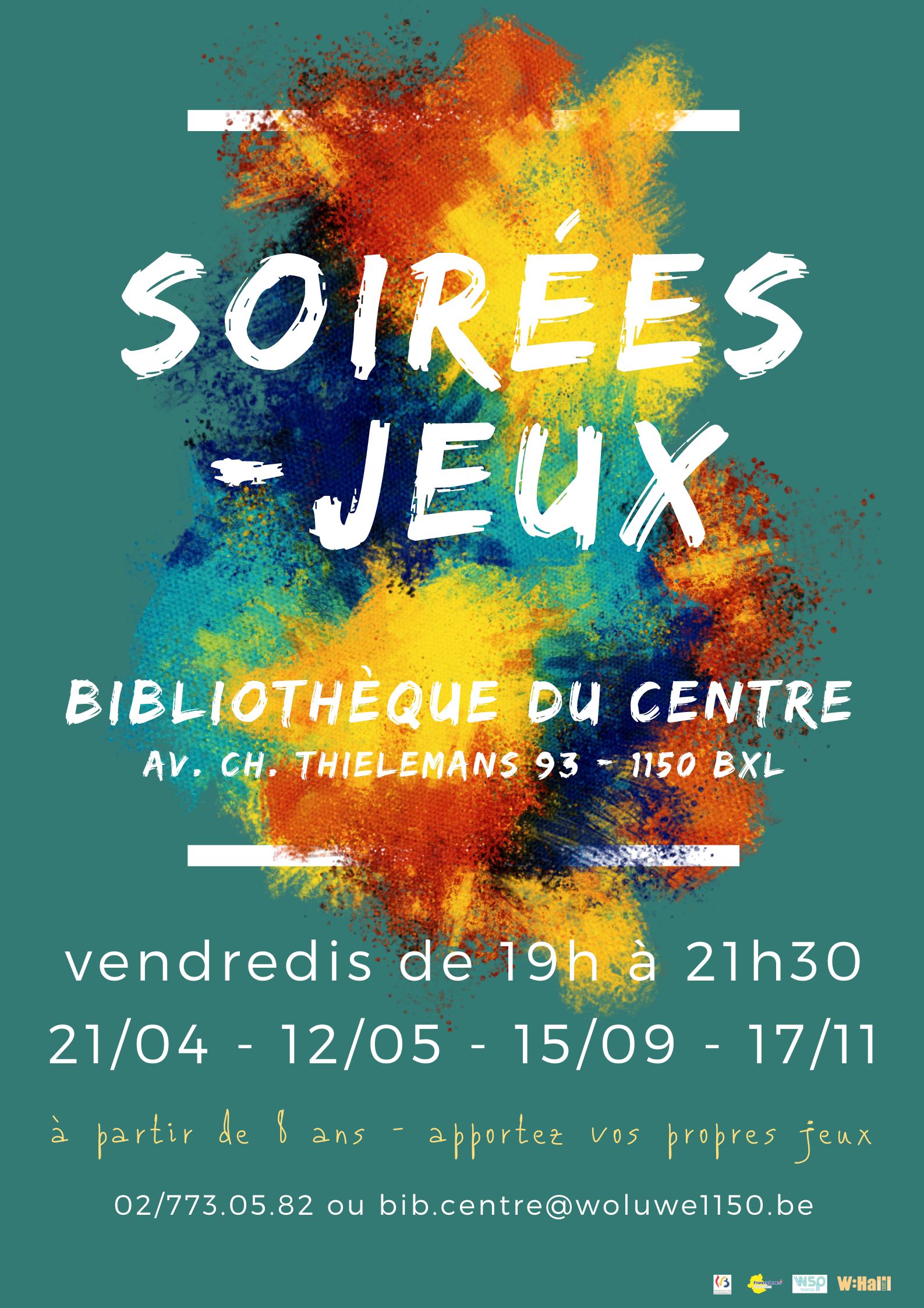 Soirée jeux de société - Woluwe Saint Pierre